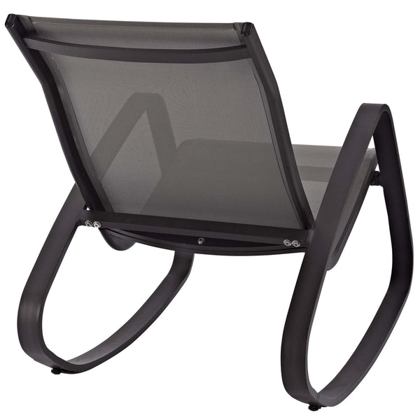 Modway Traveler Rocking Outdoor Patio Mesh Sling Lounge Chair | Outdoor Recliners & Lounge Chairs | Modishstore-4