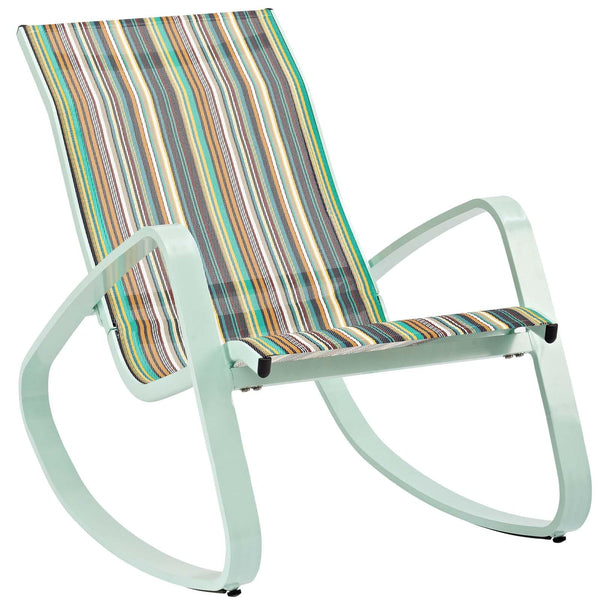 Modway Traveler Rocking Outdoor Patio Mesh Sling Lounge Chair | Outdoor Recliners & Lounge Chairs | Modishstore-9