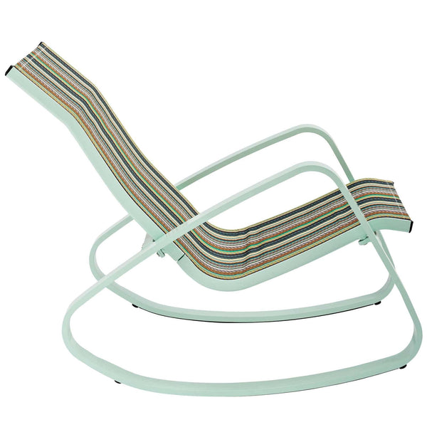 Modway Traveler Rocking Outdoor Patio Mesh Sling Lounge Chair | Outdoor Recliners & Lounge Chairs | Modishstore-10