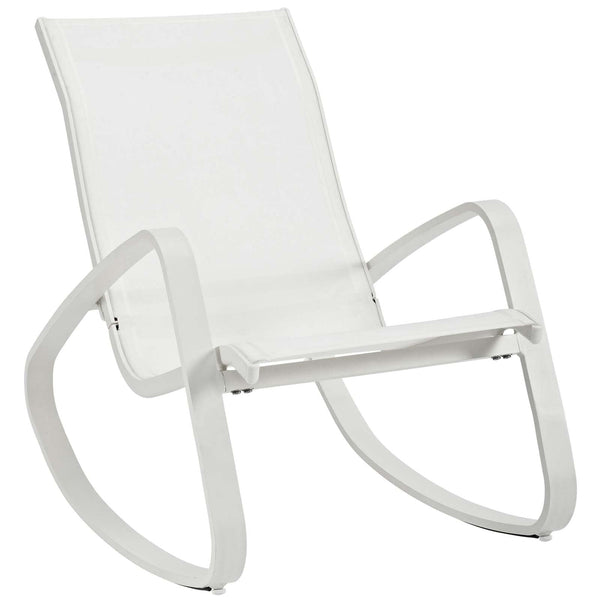 Modway Traveler Rocking Outdoor Patio Mesh Sling Lounge Chair | Outdoor Recliners & Lounge Chairs | Modishstore-14