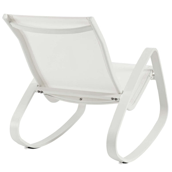 Modway Traveler Rocking Outdoor Patio Mesh Sling Lounge Chair | Outdoor Recliners & Lounge Chairs | Modishstore-16