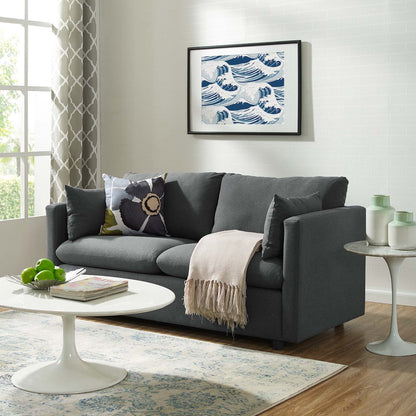 Modway Activate Upholstered Fabric Sofa | Sofas | Modishstore-17