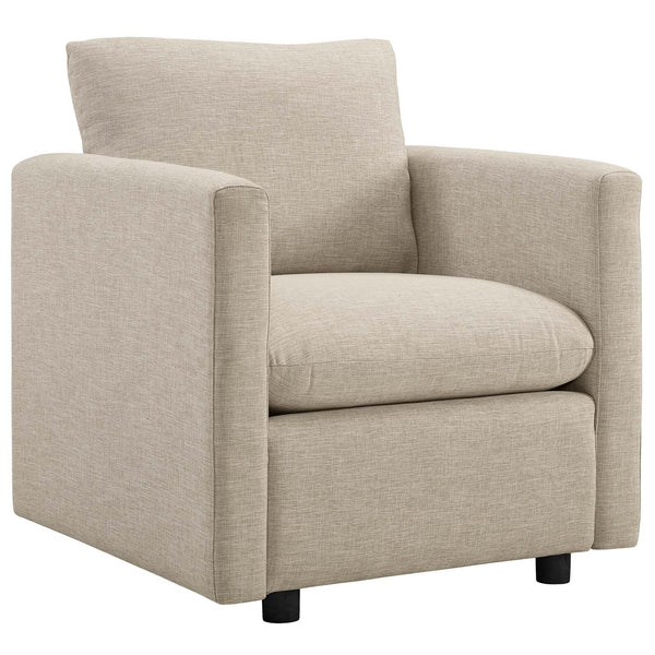 Modway Activate Upholstered Fabric Armchair | Armchairs | Modishstore-15