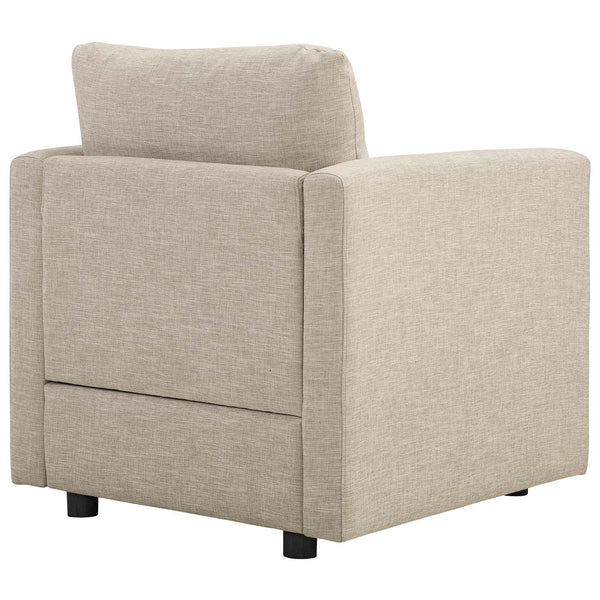 Modway Activate Upholstered Fabric Armchair | Armchairs | Modishstore-12