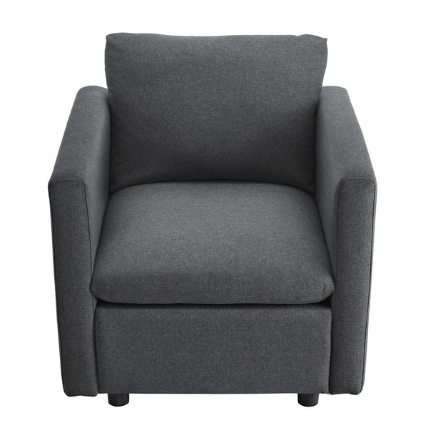 Modway Activate Upholstered Fabric Armchair | Armchairs | Modishstore-28