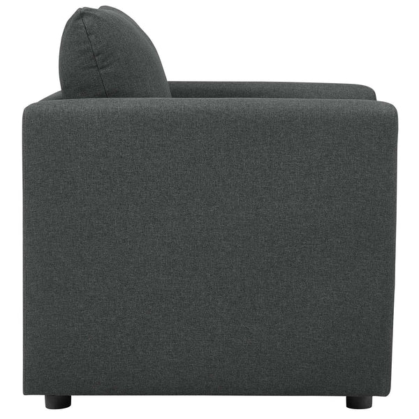Modway Activate Upholstered Fabric Armchair | Armchairs | Modishstore-21