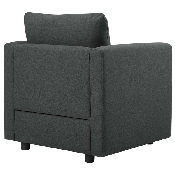 Modway Activate Upholstered Fabric Armchair | Armchairs | Modishstore-22