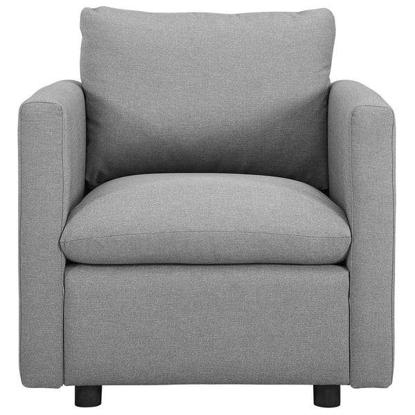 Modway Activate Upholstered Fabric Armchair | Armchairs | Modishstore-39