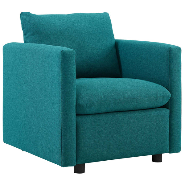 Modway Activate Upholstered Fabric Armchair | Armchairs | Modishstore-43
