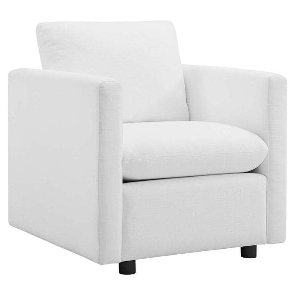Modway Activate Upholstered Fabric Armchair | Armchairs | Modishstore-46
