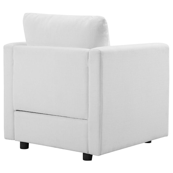 Modway Activate Upholstered Fabric Armchair | Armchairs | Modishstore-48