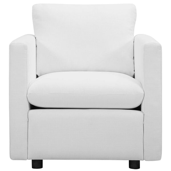 Modway Activate Upholstered Fabric Armchair | Armchairs | Modishstore-49