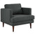 Modway Agile Upholstered Fabric Armchair | Armchairs | Modishstore-8