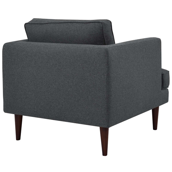 Modway Agile Upholstered Fabric Armchair | Armchairs | Modishstore-10