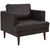 Modway Agile Genuine Leather Armchair | Armchairs | Modishstore-12