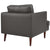 Modway Agile Genuine Leather Armchair | Armchairs | Modishstore-4