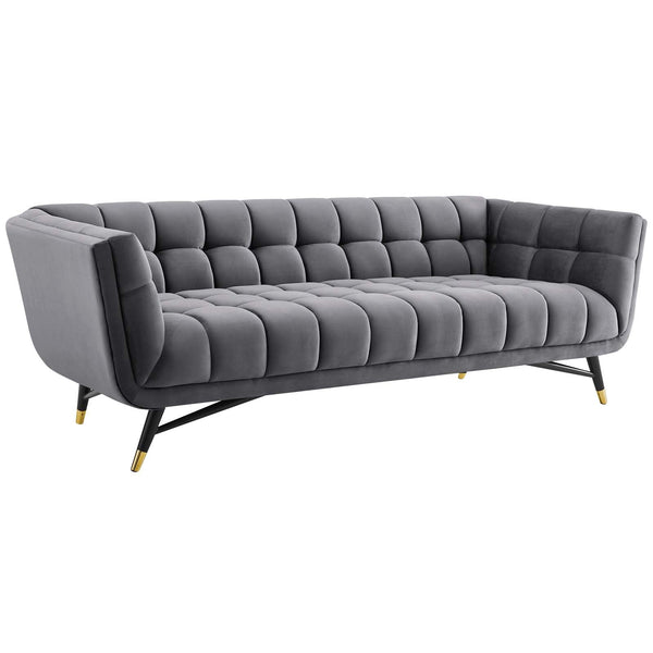 Modway Adept Upholstered Velvet Sofa | Sofas | Modishstore-4