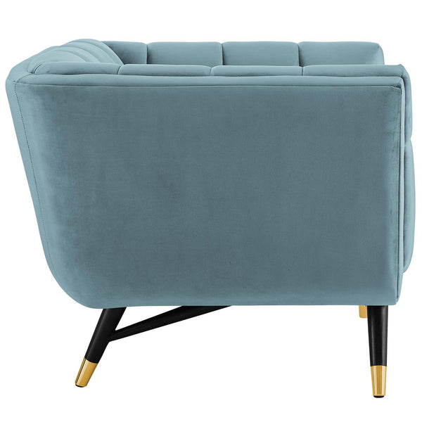 Modway Adept Upholstered Velvet Armchair | Armchairs | Modishstore-17