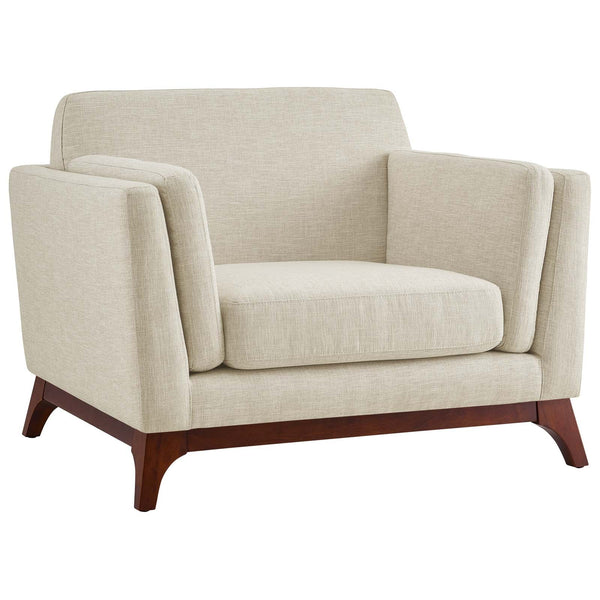 Modway Chance Upholstered Fabric Armchair | Armchairs | Modishstore-2