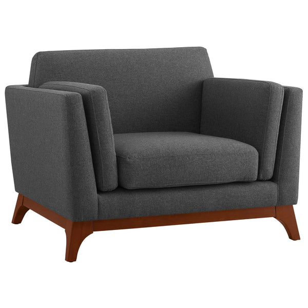 Modway Chance Upholstered Fabric Armchair | Armchairs | Modishstore-7