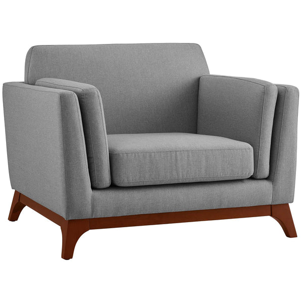 Modway Chance Upholstered Fabric Armchair | Armchairs | Modishstore-12