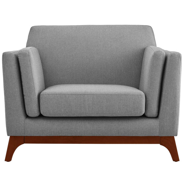 Modway Chance Upholstered Fabric Armchair | Armchairs | Modishstore-16