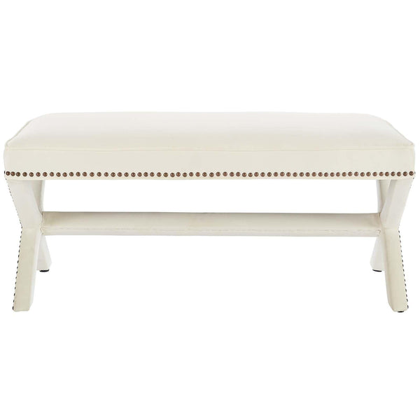 Modway Rivet Upholstered Velvet Bench | Stools & Benches | Modishstore-8