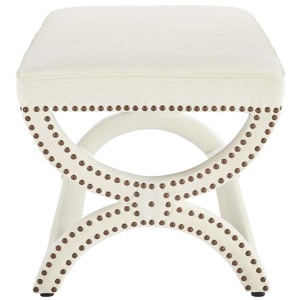 Modway Expound Upholstered Nailhead Trim Velvet Bench | Stools & Benches | Modishstore-7