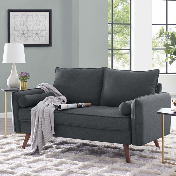Modway Revive Upholstered Fabric Loveseat | Loveseats | Modishstore-9