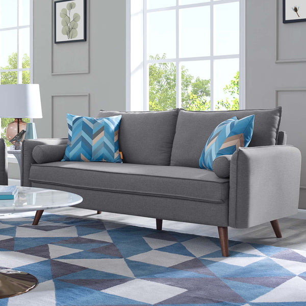 Modway Revive Upholstered Fabric Loveseat | Loveseats | Modishstore-26