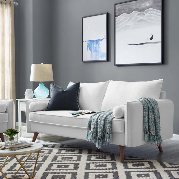Modway Revive Upholstered Fabric Loveseat | Loveseats | Modishstore-20