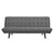 Modway Glance Tufted Convertible Fabric Sofa Bed | Sofas | Modishstore-18