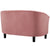 Modway Prospect Channel Tufted Upholstered Velvet Loveseat | Loveseats | Modishstore-4