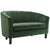 Modway Prospect Channel Tufted Upholstered Velvet Loveseat | Loveseats | Modishstore-8