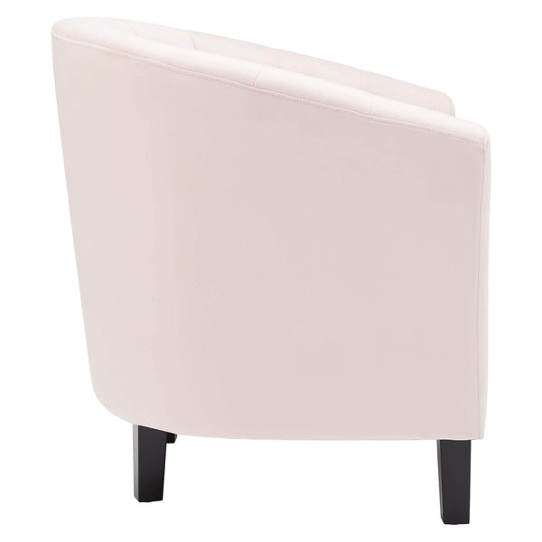 Modway Prospect Channel Tufted Upholstered Velvet Armchair | Armchairs | Modishstore-40