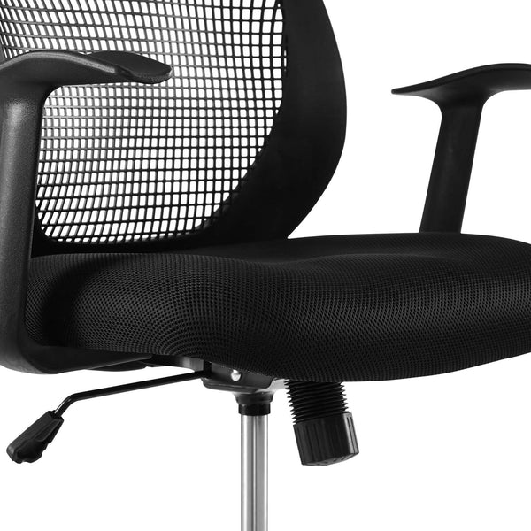 Modway Intrepid Mesh Drafting Chair Black | Office Chairs | Modishstore-7