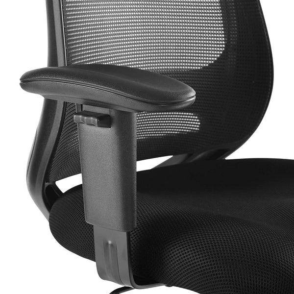 Modway Forge Mesh Drafting Chair Black | Office Chairs | Modishstore-5