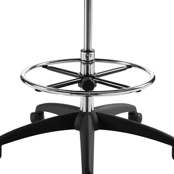 Modway Forge Mesh Drafting Chair Black | Office Chairs | Modishstore-8