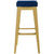 Modway Arrive Gold Stainless Steel Upholstered Velvet Bar Stool | Bar Stools | Modishstore-7