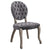 Modway Exhibit French Vintage Dining Performance Velvet Side Chair