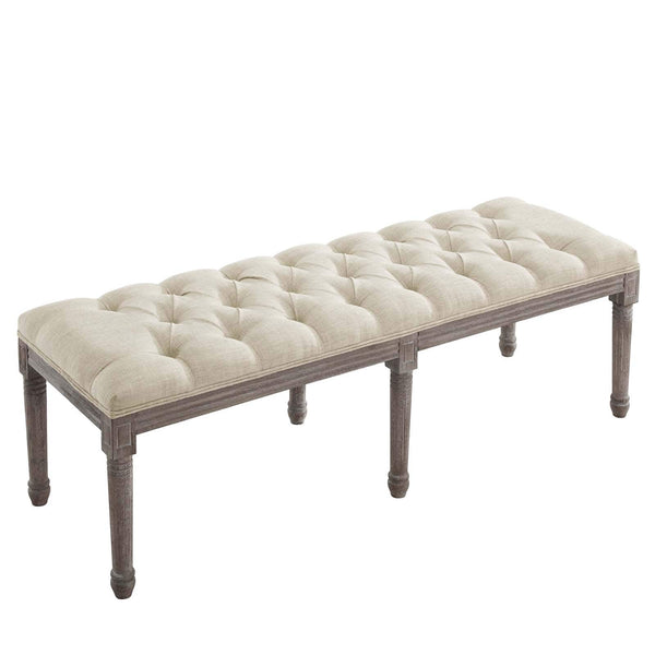 Modway Province French Vintage Performance Velvet Bench | Stools & Benches | Modishstore-4