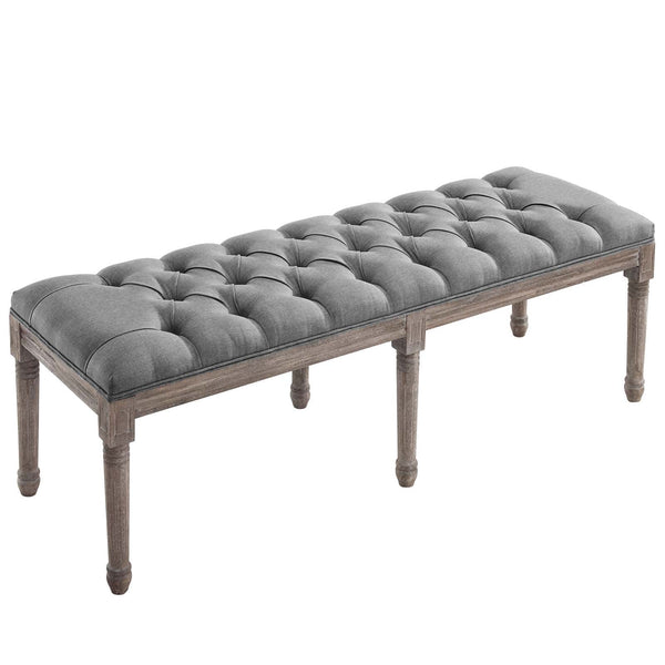 Modway Province French Vintage Performance Velvet Bench | Stools & Benches | Modishstore-18
