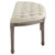Modway Esteem Vintage French Upholstered Fabric Semi-Circle Bench | Stools & Benches | Modishstore-4