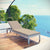 Modway Shore Outdoor Patio Aluminum Chaise with Cushions | Outdoor Patio Daybed | Modishstore-9