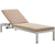 Modway Shore Outdoor Patio Aluminum Chaise with Cushions | Outdoor Patio Daybed | Modishstore-31