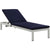 Modway Shore Outdoor Patio Aluminum Chaise with Cushions | Outdoor Patio Daybed | Modishstore-32