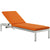 Modway Shore Outdoor Patio Aluminum Chaise with Cushions | Outdoor Patio Daybed | Modishstore-33