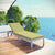 Modway Shore Outdoor Patio Aluminum Chaise with Cushions | Outdoor Patio Daybed | Modishstore-21