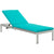 Modway Shore Outdoor Patio Aluminum Chaise with Cushions | Outdoor Patio Daybed | Modishstore-35