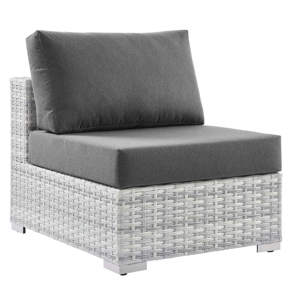 Modway Convene 4-Piece Outdoor Patio Sectional Set | Outdoor Sofas, Loveseats & Sectionals | Modishstore-3